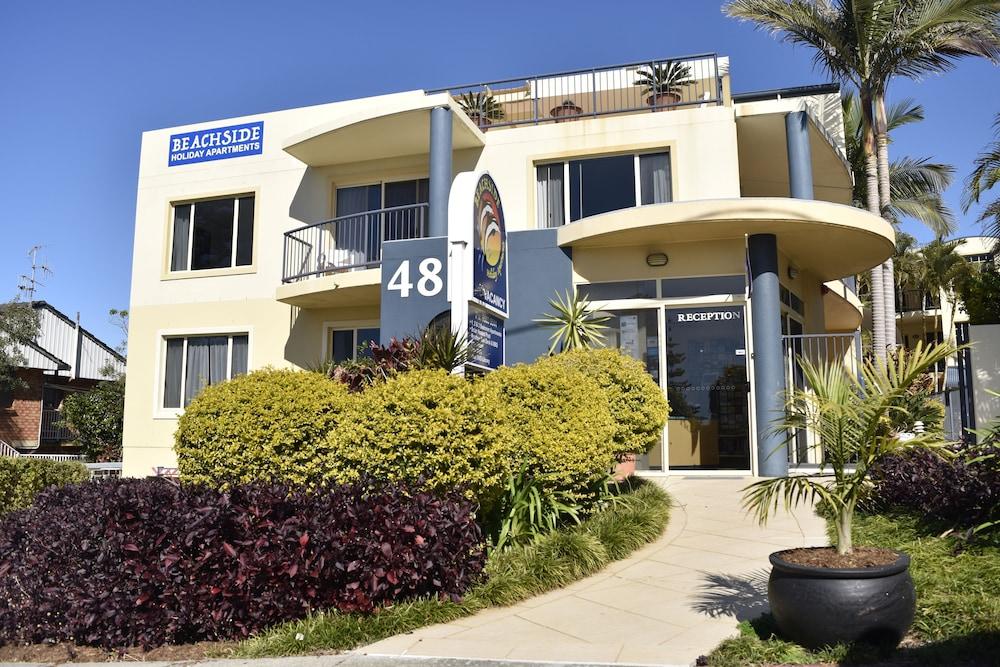 บีชไซด์ ฮอลิเดย์ อพาร์ตเมนต์ Aparthotel พอร์ตแมคควอรี ภายนอก รูปภาพ