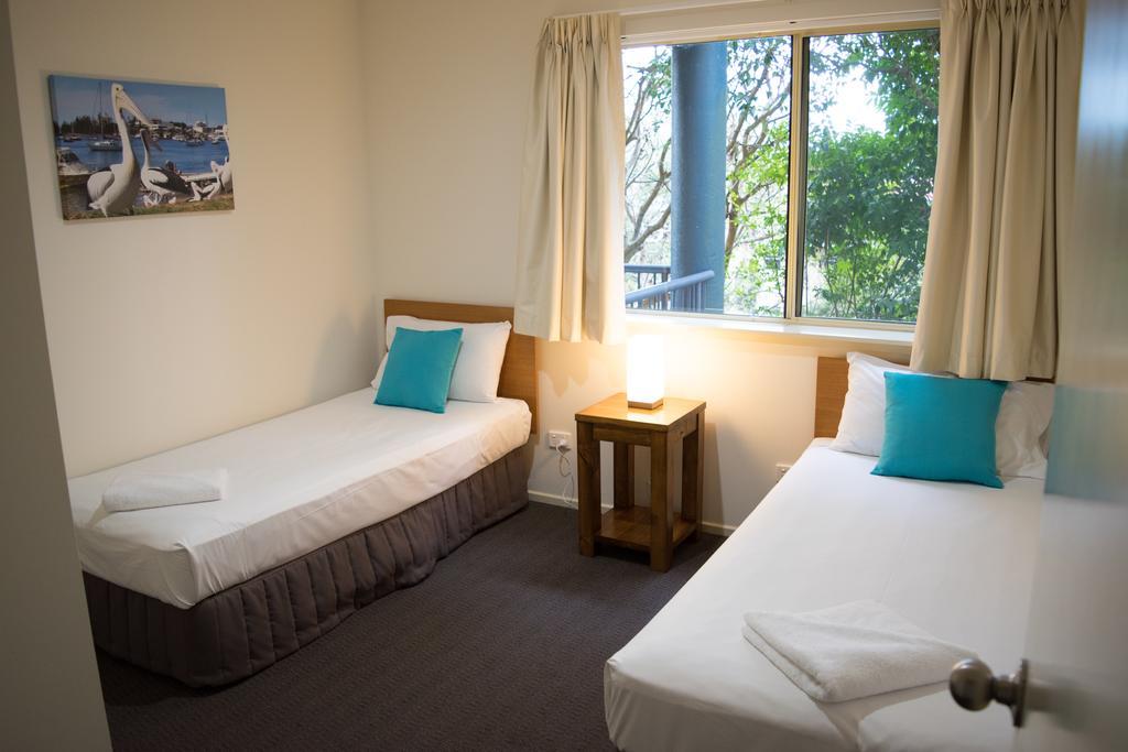 บีชไซด์ ฮอลิเดย์ อพาร์ตเมนต์ Aparthotel พอร์ตแมคควอรี ภายนอก รูปภาพ