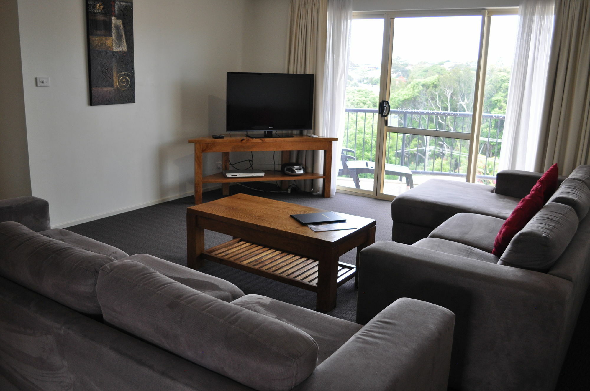 บีชไซด์ ฮอลิเดย์ อพาร์ตเมนต์ Aparthotel พอร์ตแมคควอรี ภายนอก รูปภาพ